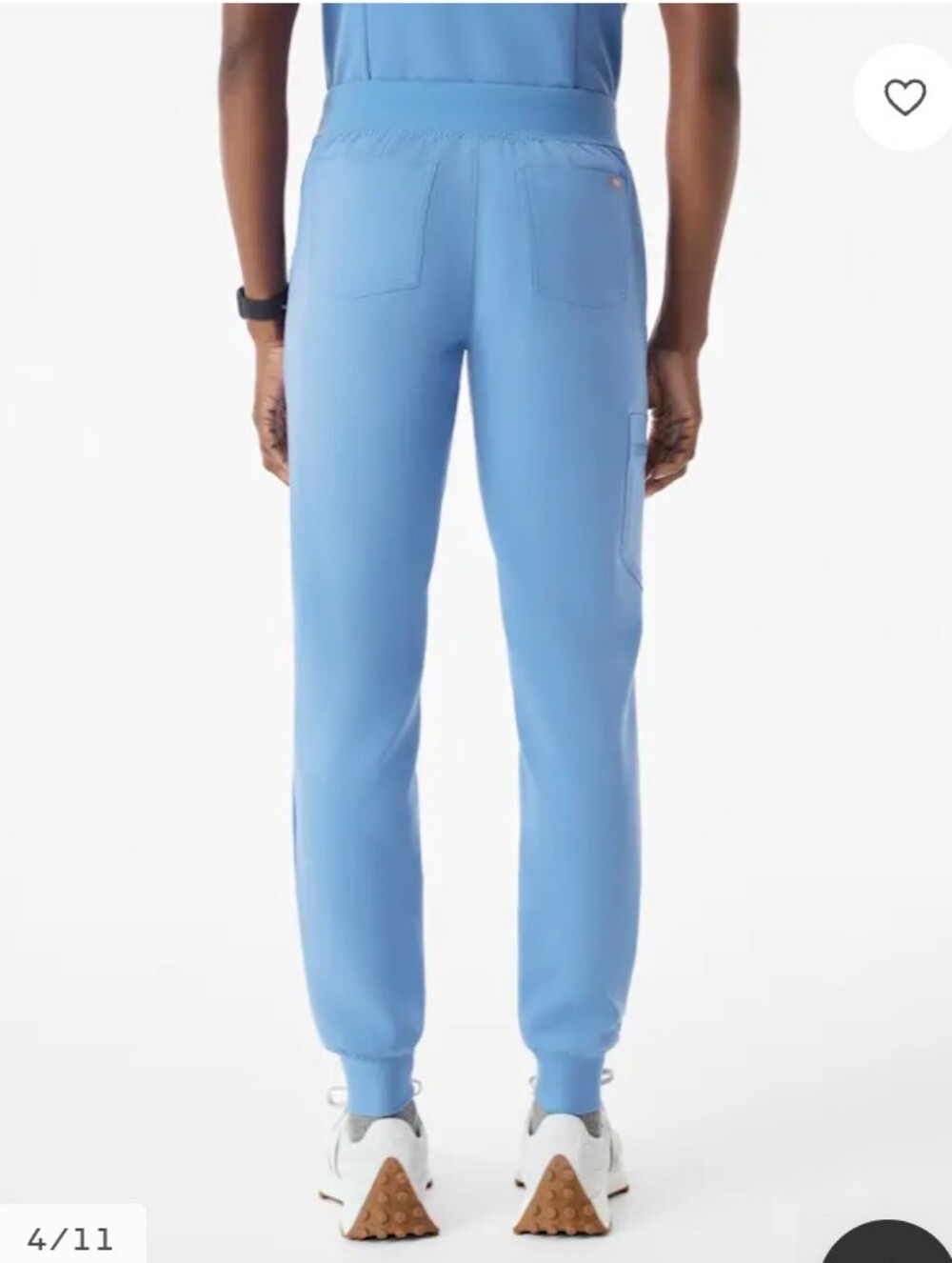 Figs Scrubs Zamora Ceil Blue Joggers Doctor Nurse Vet Scrub Pants Size XS - Picture 3 of 10